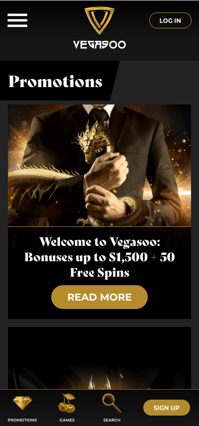 vegasoo casino mobile